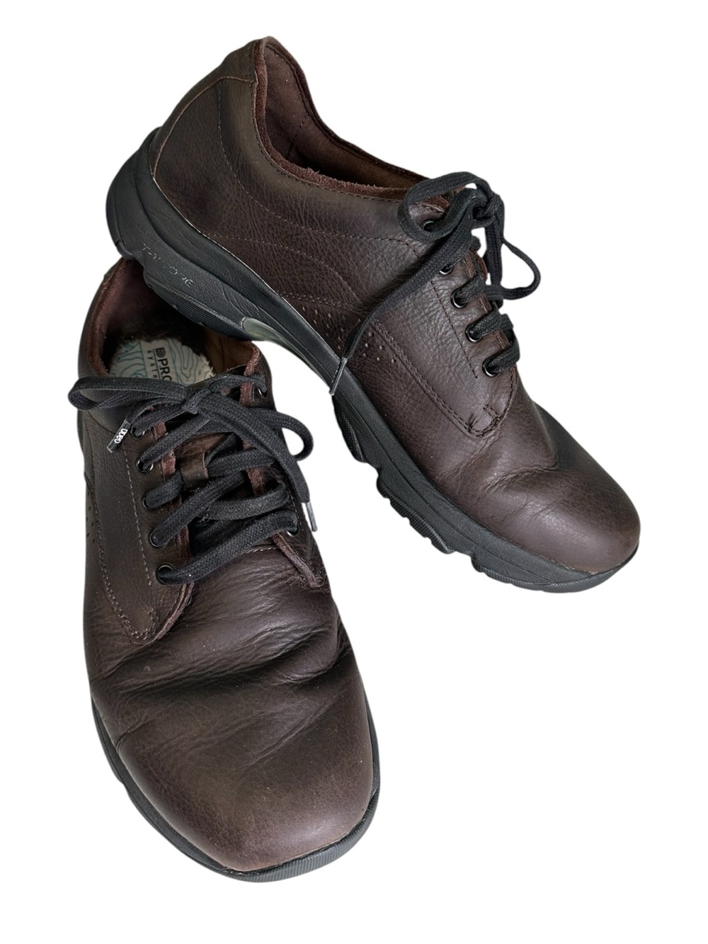 ABEO B.I.O.system Aero Brown Leather Vibram Sole Walking Shoes Comfort size 10.5